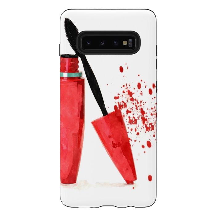 Galaxy S10 plus StrongFit Red Mascara by Alemi