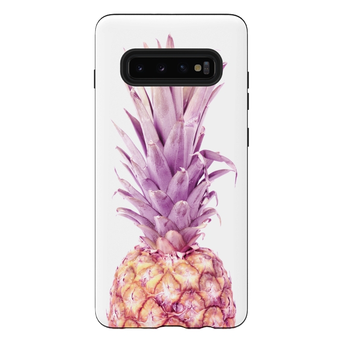 Galaxy S10 plus StrongFit Violet Pineapple by Alemi