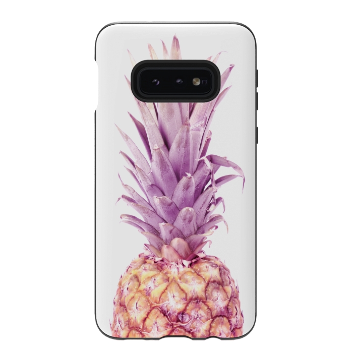 Galaxy S10e StrongFit Violet Pineapple by Alemi