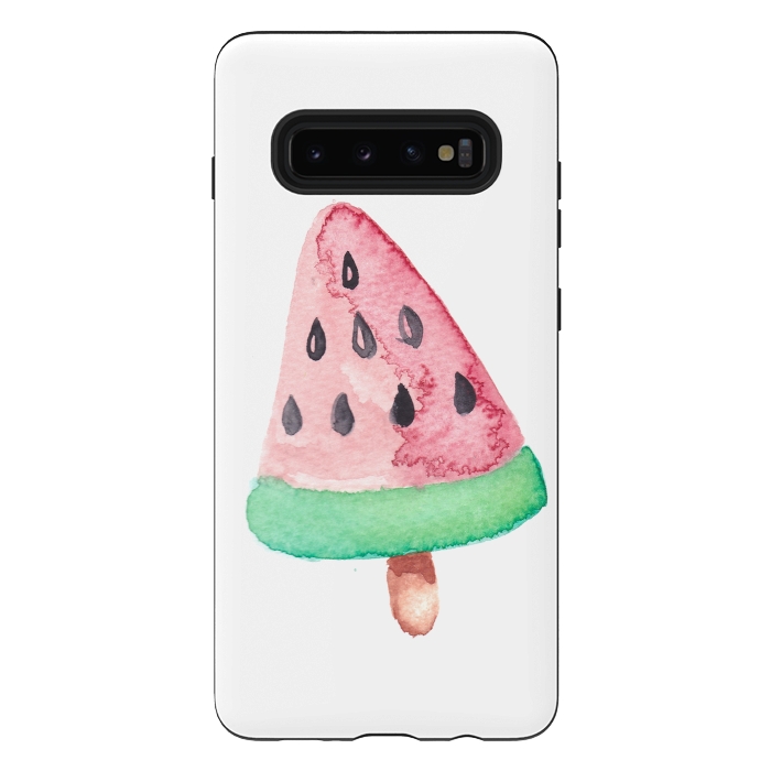 Galaxy S10 plus StrongFit Melon Ice Cream by DaDo ART