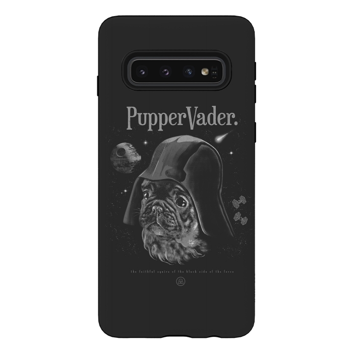 Galaxy S10 StrongFit Pupper Vader by jackson duarte