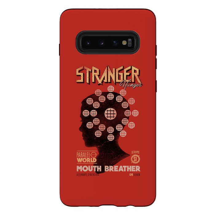 Galaxy S10 plus StrongFit Stranger hunger by jackson duarte