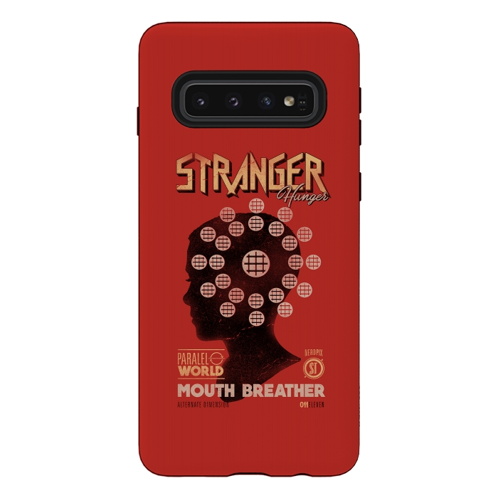 Galaxy S10 StrongFit Stranger hunger by jackson duarte