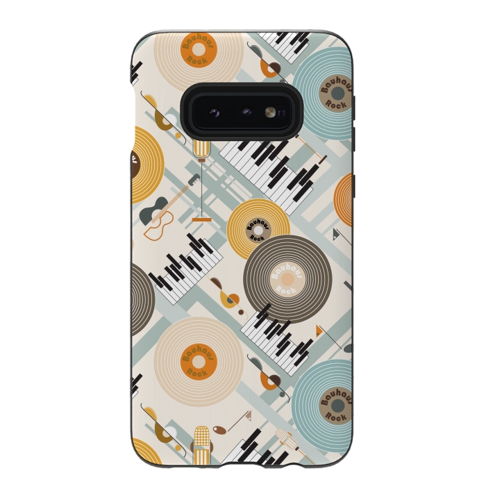 Galaxy S10e StrongFit Bauhaus Rock by Paula Ohreen