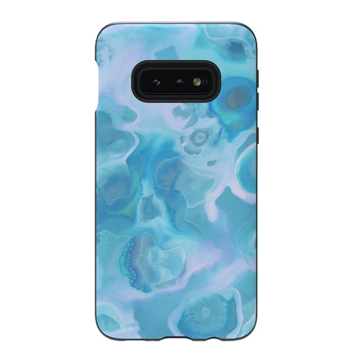 Galaxy S10e StrongFit Lavender's Blue by Micklyn Le Feuvre
