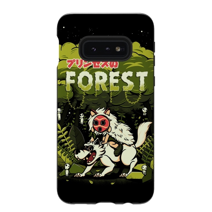 Galaxy S10e StrongFit The Forest Princess by Ilustrata