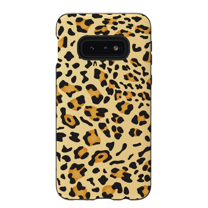 Galaxy S10e StrongFit Leopard Texture 5 by Bledi