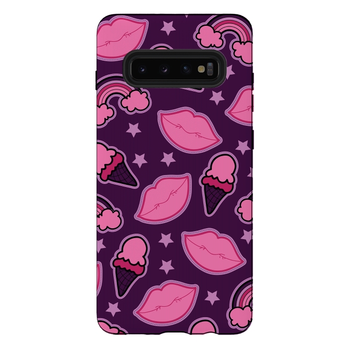 Galaxy S10 plus StrongFit Kisses With Flavor by Rossy Villarreal