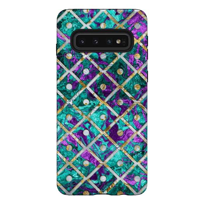 Galaxy S10 StrongFit Pattern LXXXIV by Art Design Works
