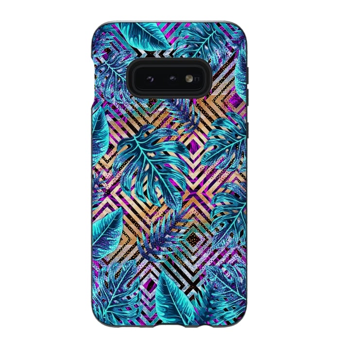 Galaxy S10e StrongFit Tropical IX by Art Design Works