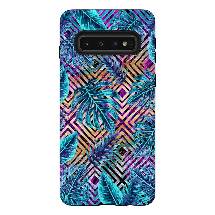 Galaxy S10 StrongFit Tropical IX by Art Design Works