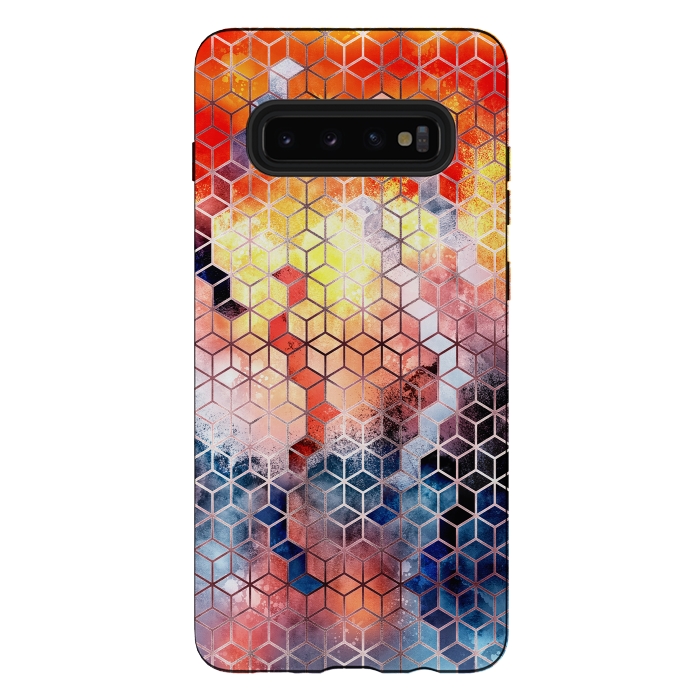 Galaxy S10 plus StrongFit Pattern LVIII by Art Design Works