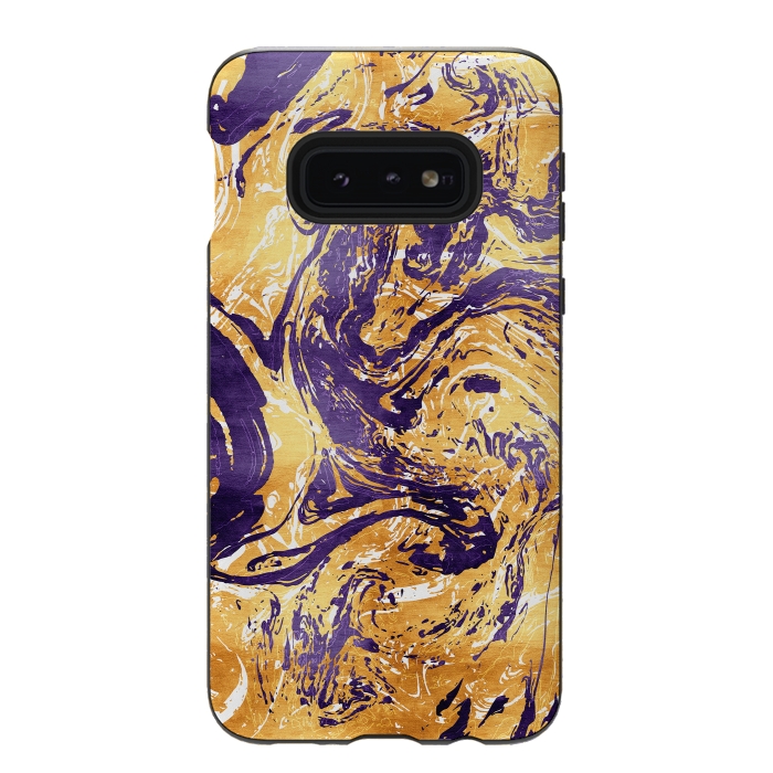 Galaxy S10e StrongFit Abstract Marble by Art Design Works