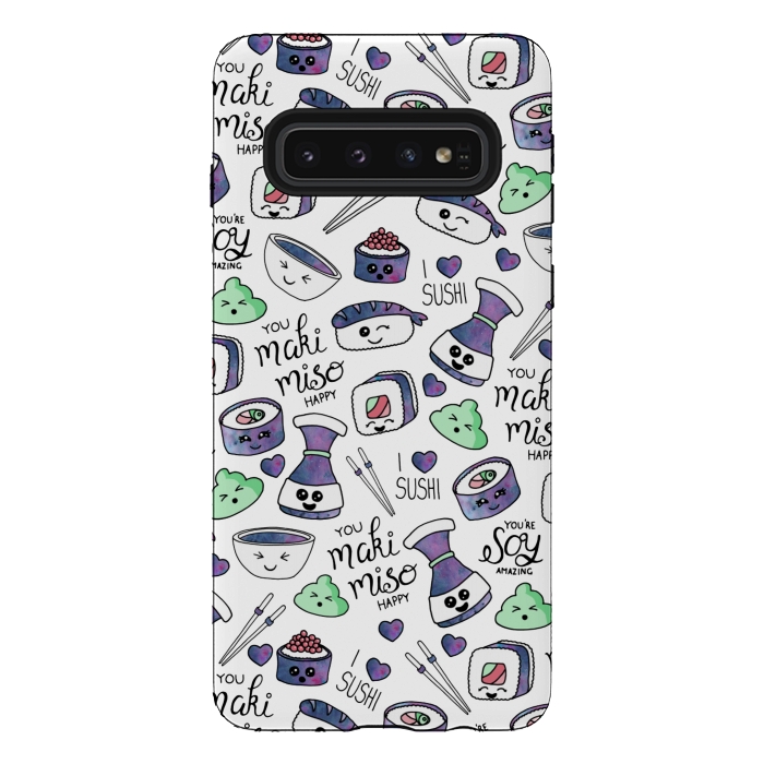 Galaxy S10 StrongFit Galaxy Sushi by gingerlique