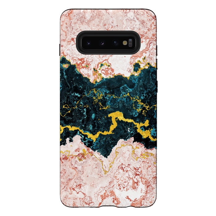 Galaxy S10 plus StrongFit Abstract Marble I by Art Design Works