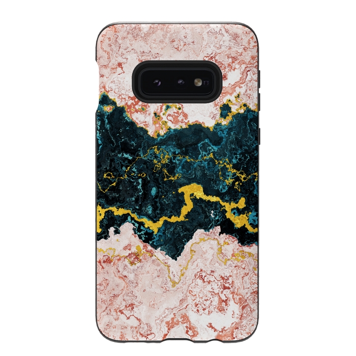 Galaxy S10e StrongFit Abstract Marble I by Art Design Works