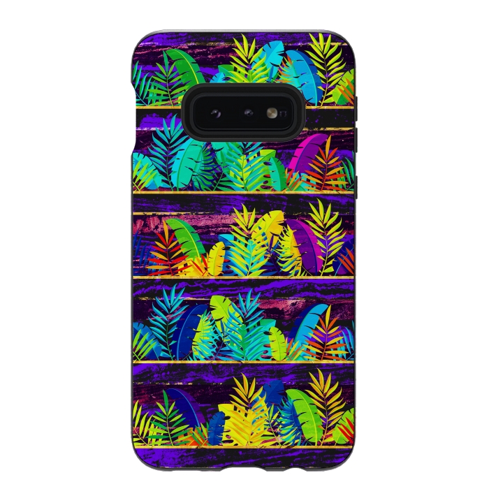 Galaxy S10e StrongFit Tropical XIII by Art Design Works