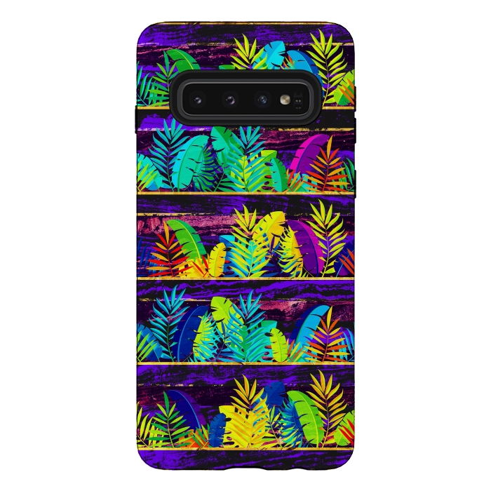 Galaxy S10 StrongFit Tropical XIII by Art Design Works