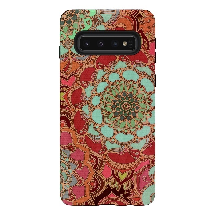 Galaxy S10 StrongFit Baroque Obsession by Micklyn Le Feuvre