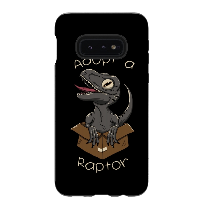 Galaxy S10e StrongFit Adopt a Raptor by Vincent Patrick Trinidad