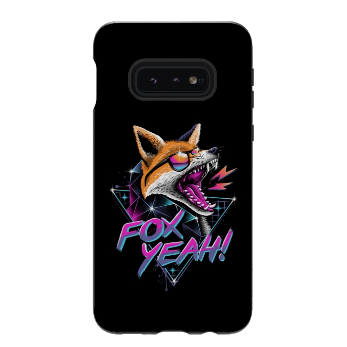 Galaxy S10e StrongFit Fox Yeah! by Vincent Patrick Trinidad