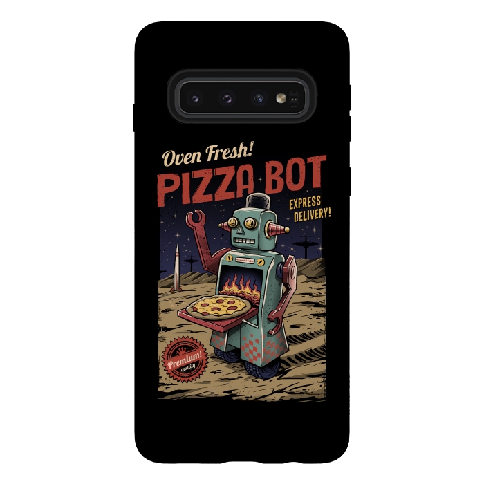 Galaxy S10 StrongFit Pizza Bot by Vincent Patrick Trinidad