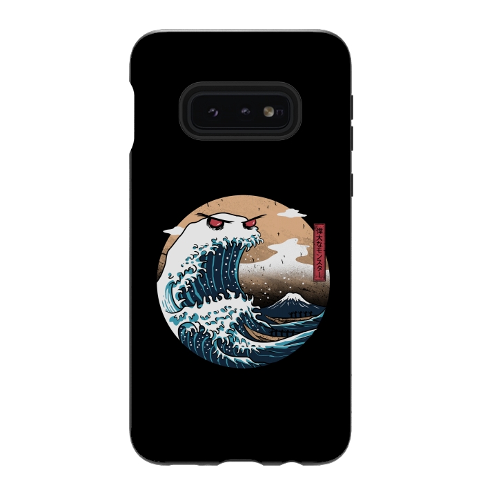 Galaxy S10e StrongFit The Great Monster of Kanagawa by Vincent Patrick Trinidad