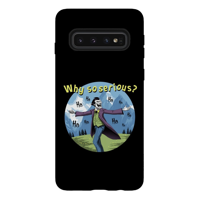 Galaxy S10 StrongFit The Sound of Joker by Vincent Patrick Trinidad