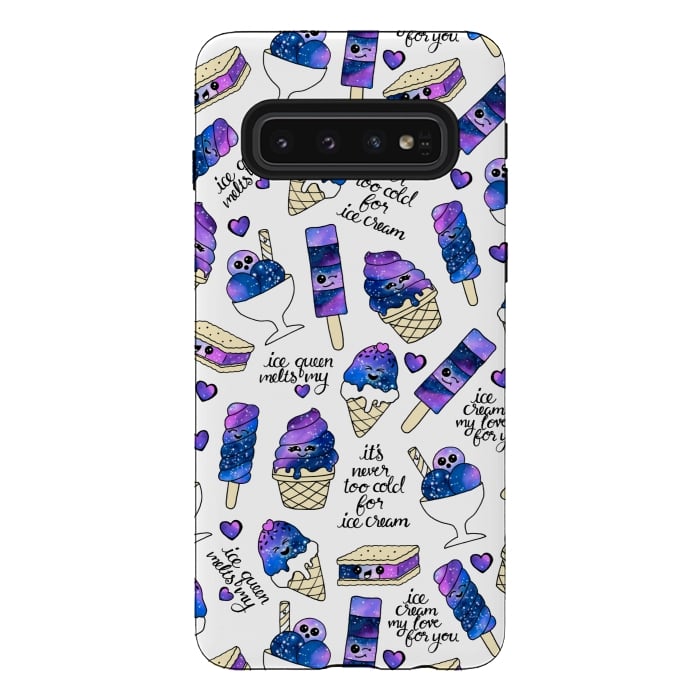Galaxy S10 StrongFit Galaxy Ice Cream by gingerlique