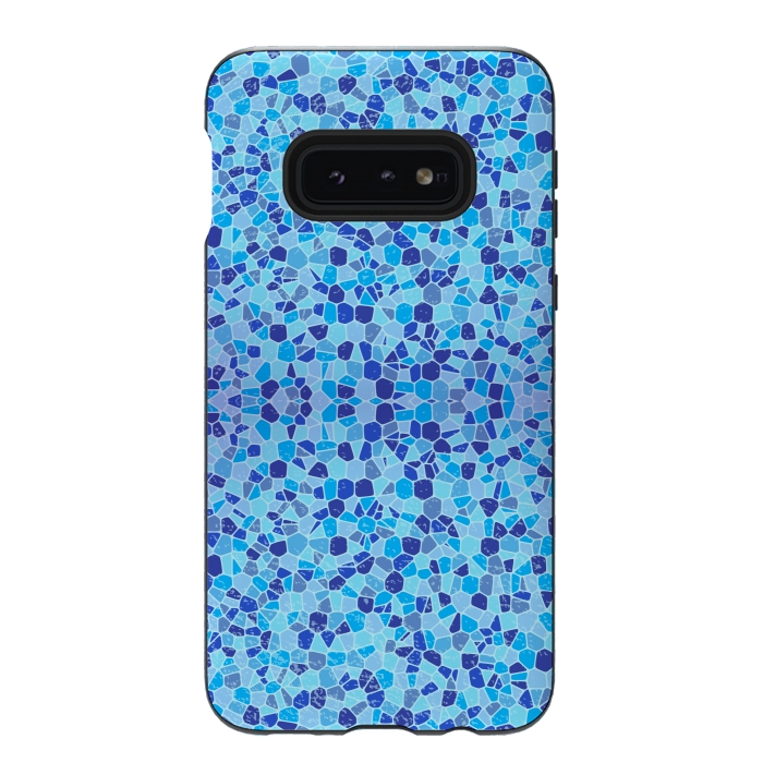 Galaxy S10e StrongFit Mosaic Tiles Pattern by Quirk It Up