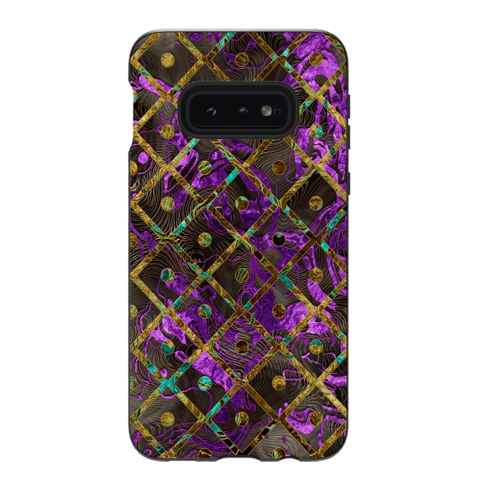 Galaxy S10e StrongFit Pattern LXXX V by Art Design Works