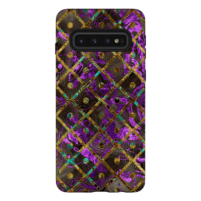 Galaxy S10 StrongFit Pattern LXXX V by Art Design Works