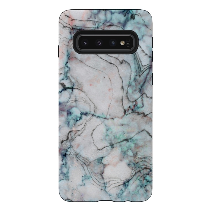 Galaxy S10 StrongFit Marble Texture by  Utart