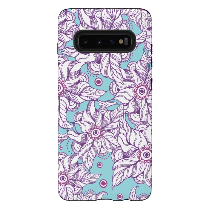 Galaxy S10 plus StrongFit Spring Garden  by Rose Halsey