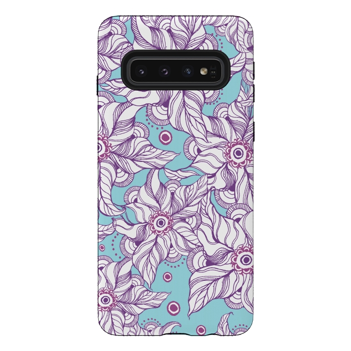 Galaxy S10 StrongFit Spring Garden  by Rose Halsey