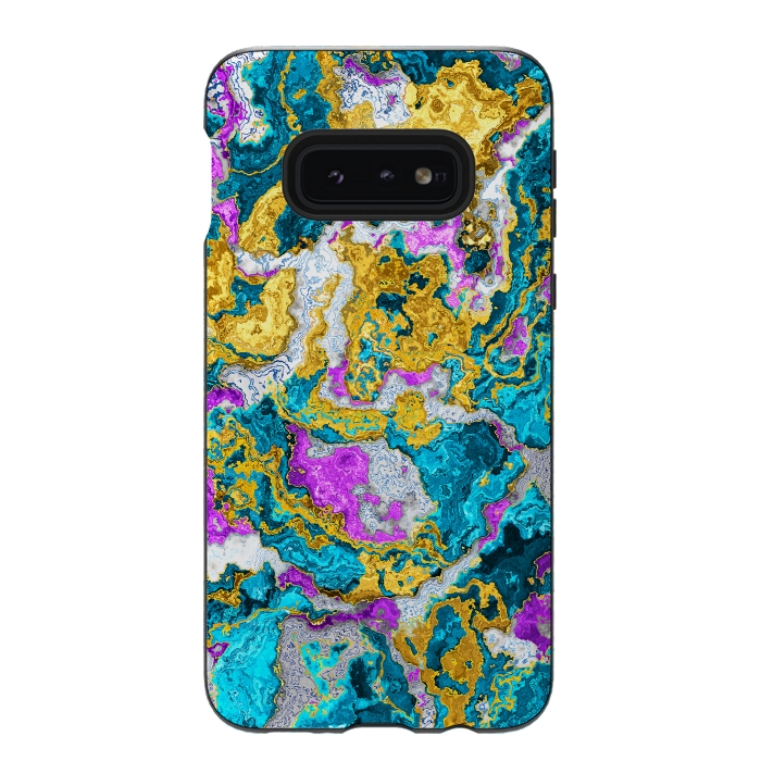 Galaxy S10e StrongFit Abstract Art I by Art Design Works