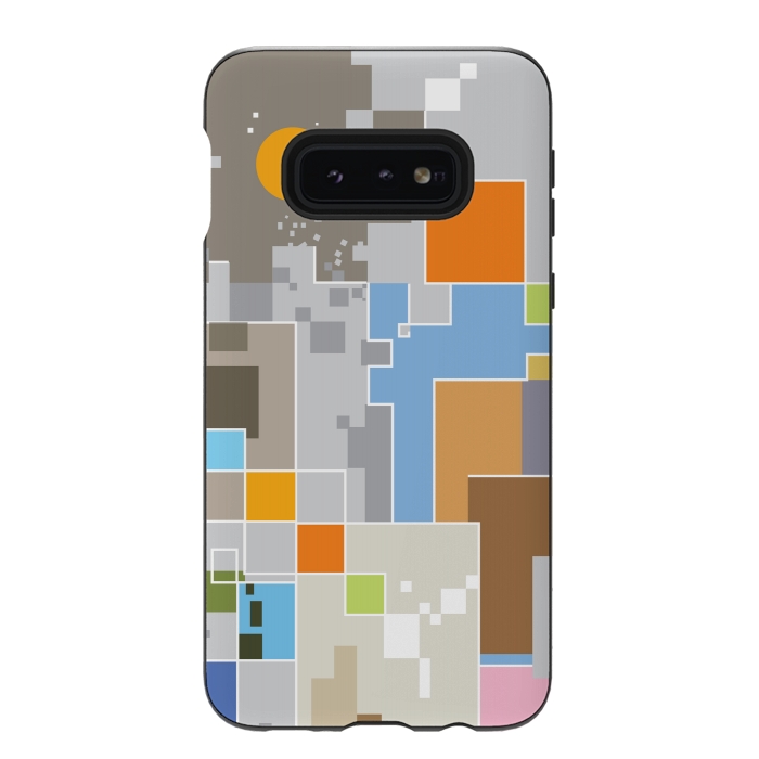 Galaxy S10e StrongFit Abstract Geometric Creation by Bledi