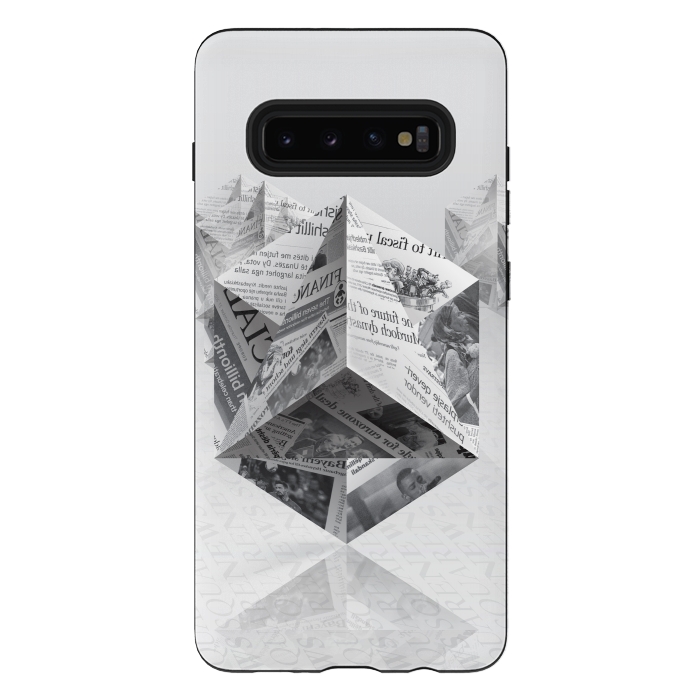 Galaxy S10 plus StrongFit News Cubes 3 by Bledi