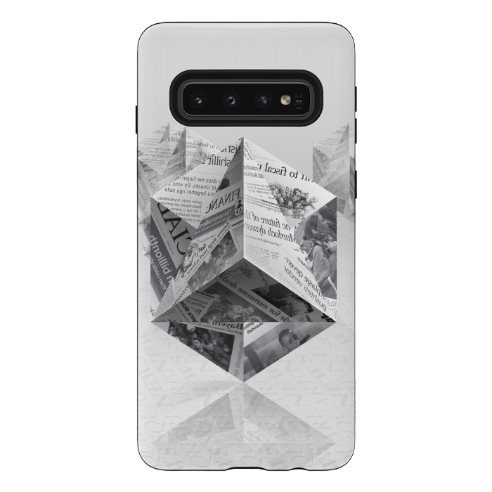 Galaxy S10 StrongFit News Cubes 3 by Bledi