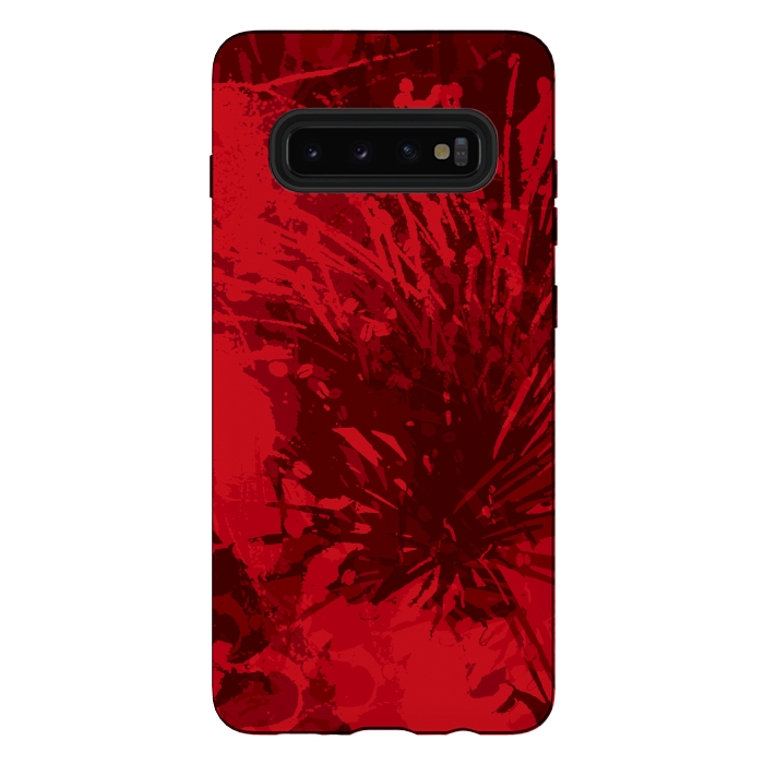 Galaxy S10 plus StrongFit Satori in Red by Majoih