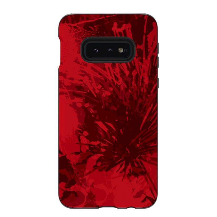 Galaxy S10e StrongFit Satori in Red by Majoih