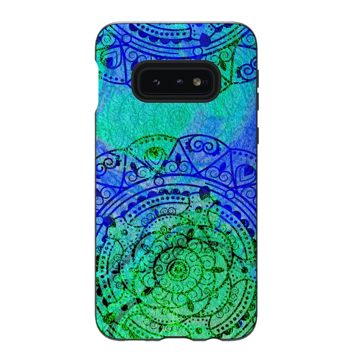 Galaxy S10e StrongFit fluorescent by Rossy Villarreal
