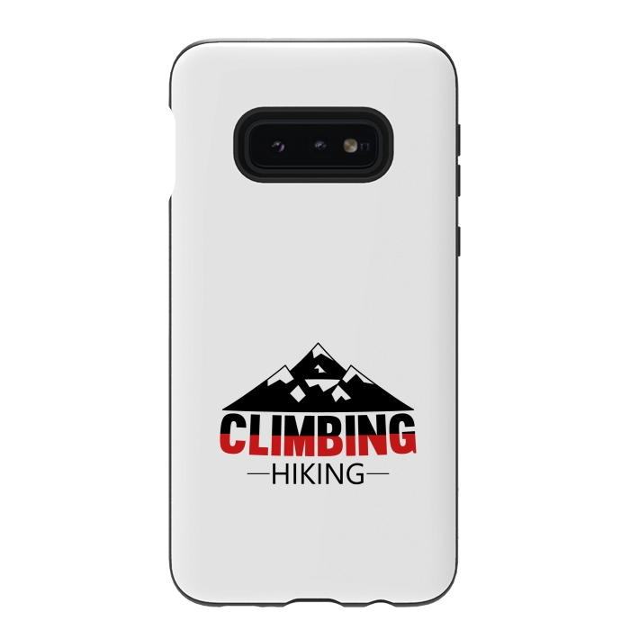 Galaxy S10e StrongFit climbing hiking by TMSarts