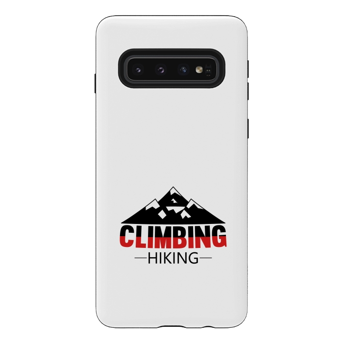 Galaxy S10 StrongFit climbing hiking by TMSarts