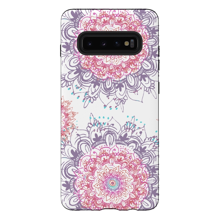 Galaxy S10 plus StrongFit Flowers in Her Hair  by Rose Halsey