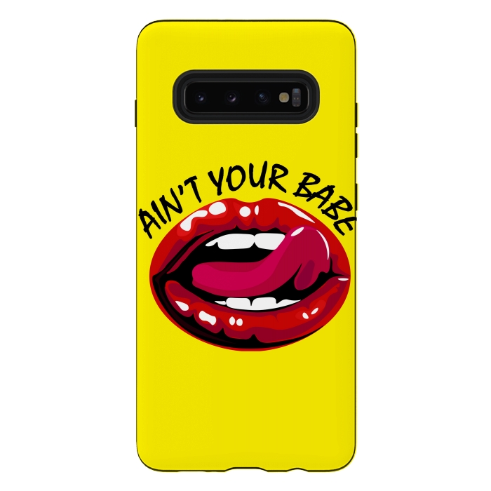 Galaxy S10 plus StrongFit ain't your babe by MALLIKA