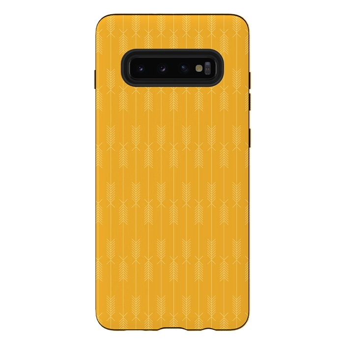 Galaxy S10 plus StrongFit arrows yellow by TMSarts