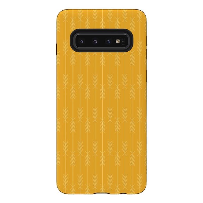 Galaxy S10 StrongFit arrows yellow by TMSarts