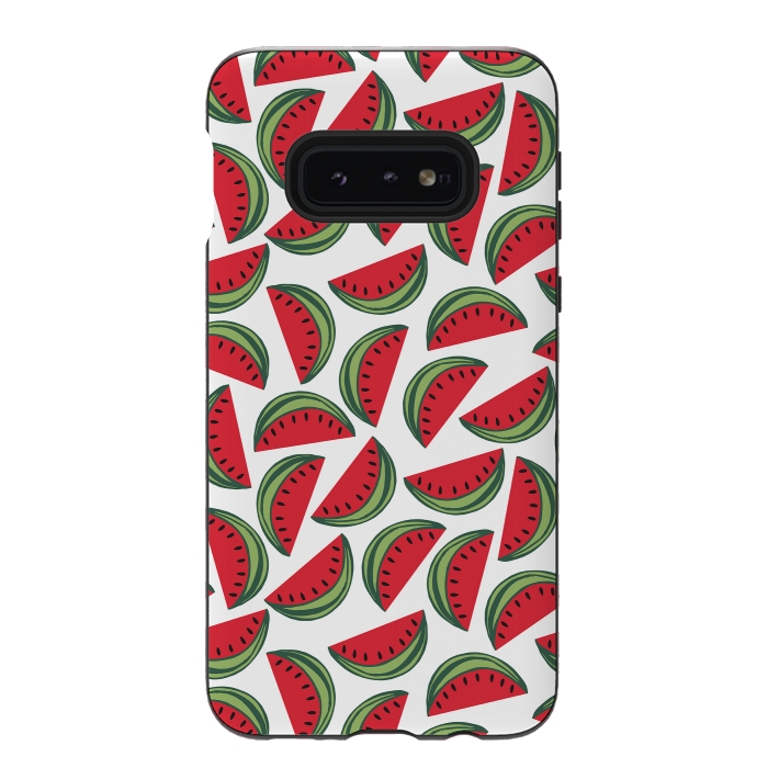 Galaxy S10e StrongFit Watermelon by Dunia Nalu