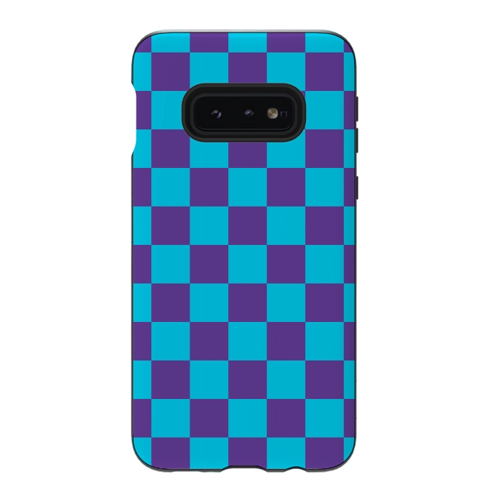 Galaxy S10e StrongFit Checkered Pattern III by Art Design Works